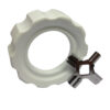 KITCHENAID FGA MIXER FOOD MINCER LOCKING CAP/RING AND CUTTER, 115422 AND W10408733
